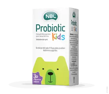 NBL Probiotic Kids Çocuk Probiyotik Takviyesi 30 Tablet