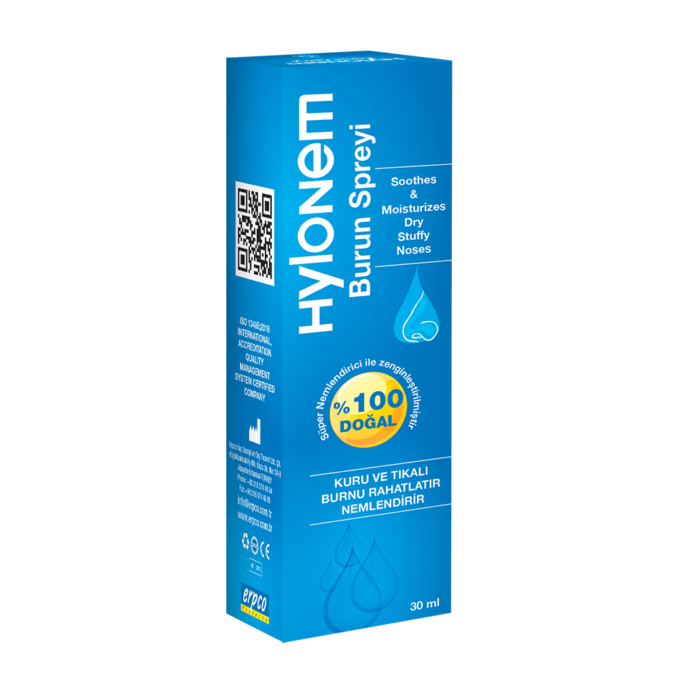 Hylonem Burun Spreyi Nemlendirici ve Temizleyici 30 ml