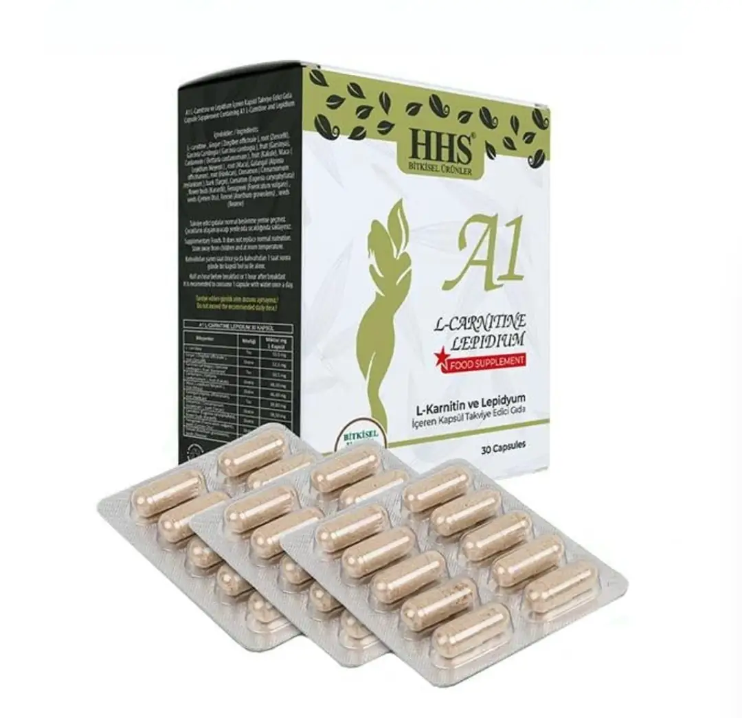 HHS A1 Bitkisel Zayıflama Kapsülü Kilo Kontrol 30 Kapsül içerik ve bileşen bilgileri