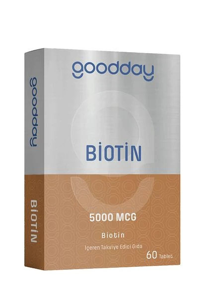 GoodDay Biotin 5000 mcg Tablet 60 Tablet