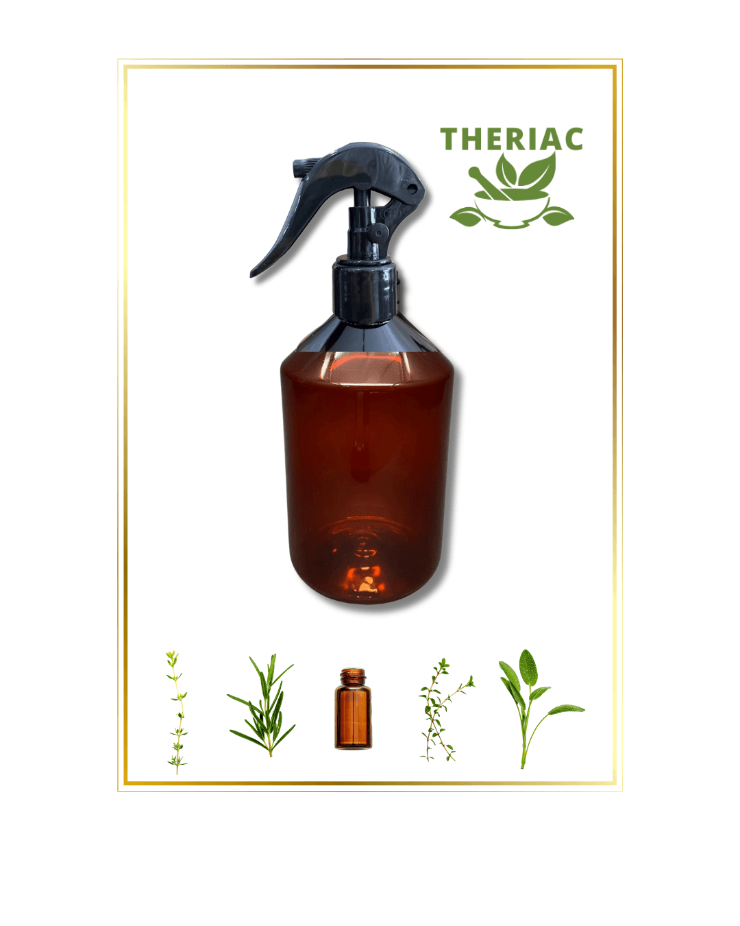 AMBER PLASTİK ŞİŞE 500 ML TRİGER SPREY BAŞLIKLI