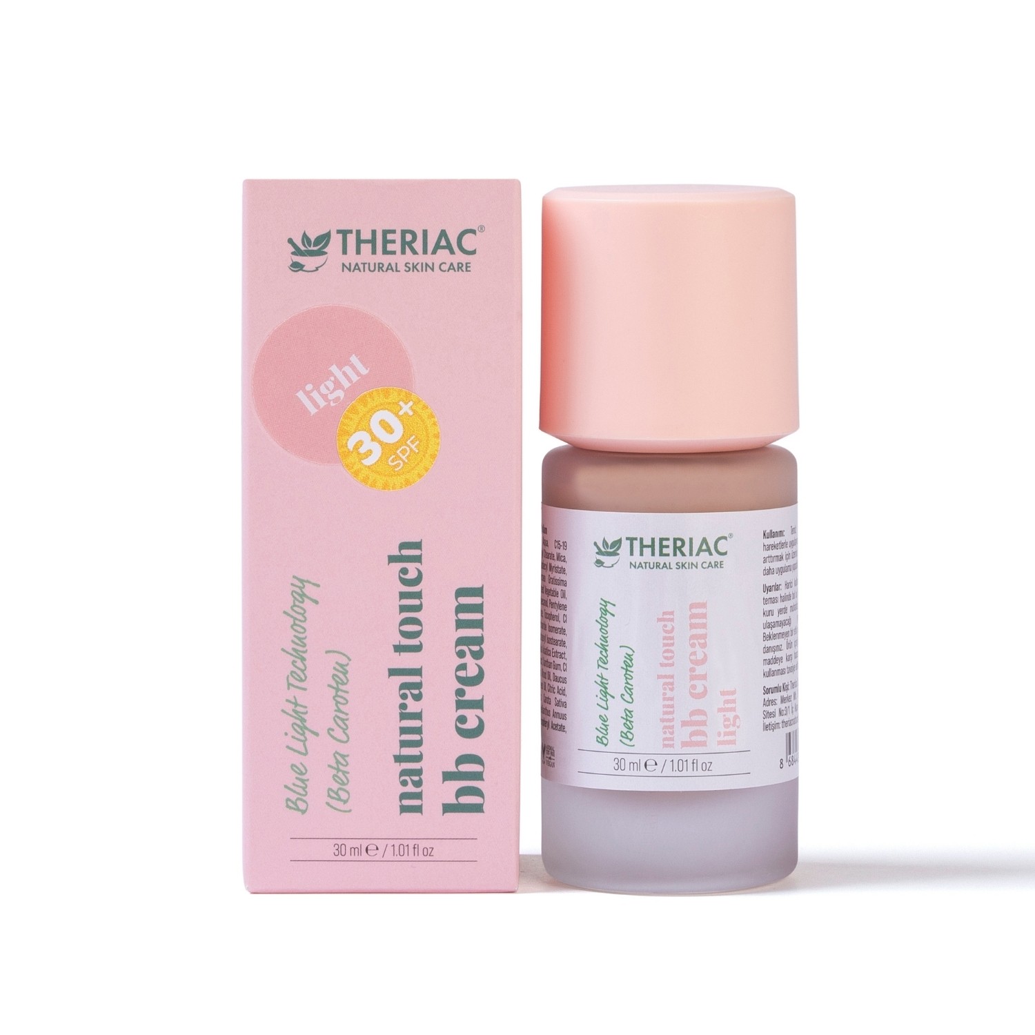 Natural Touch BB SPF 30+ Nemlendirici Krem Light