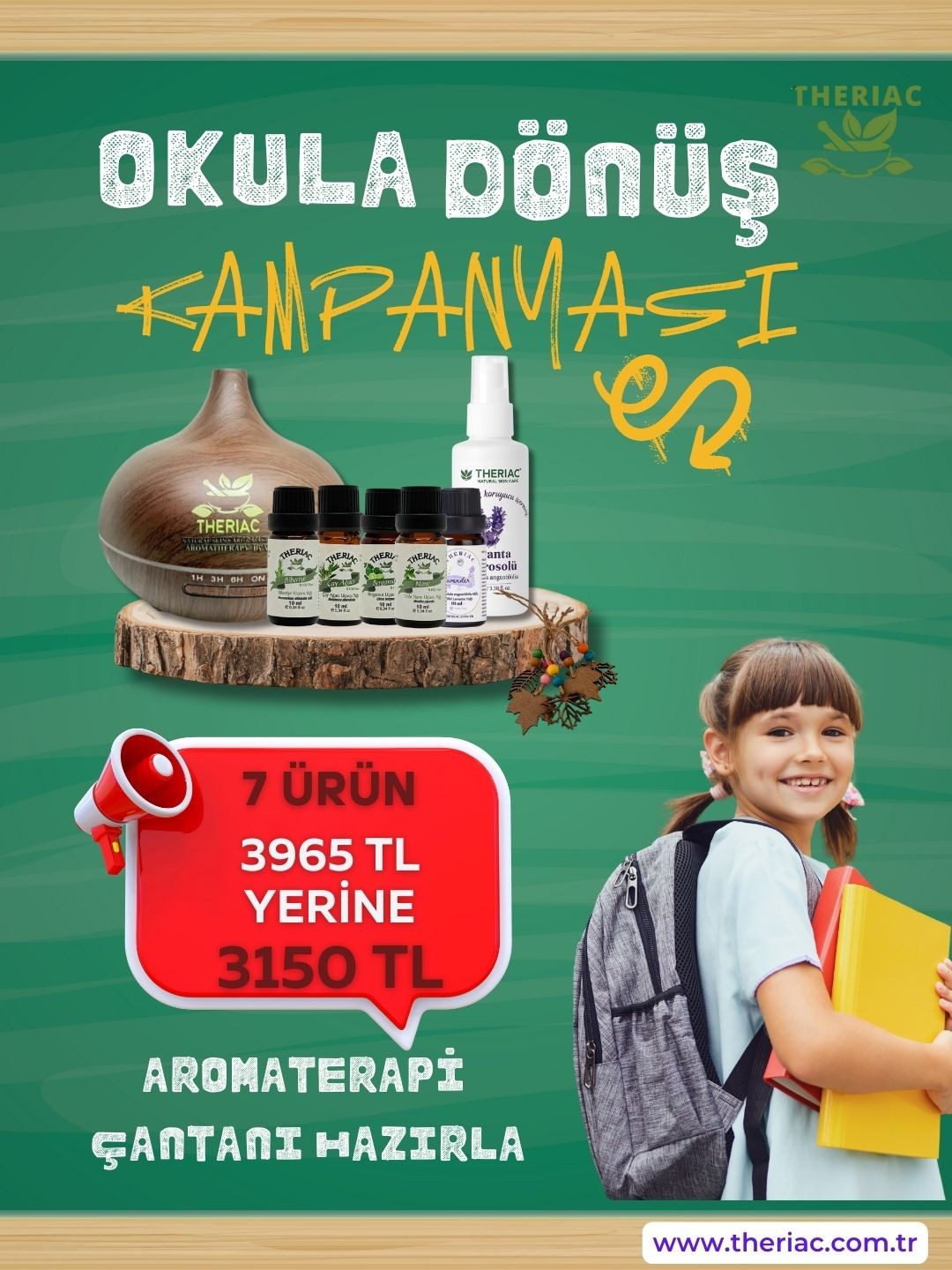 OKULA DÖNÜŞ AROMATERAPİ KAMPANYASI