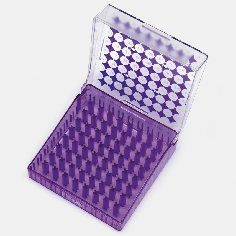 CRYO TÜP STANTLARI - 81 Yuvalı - Polikarbonat