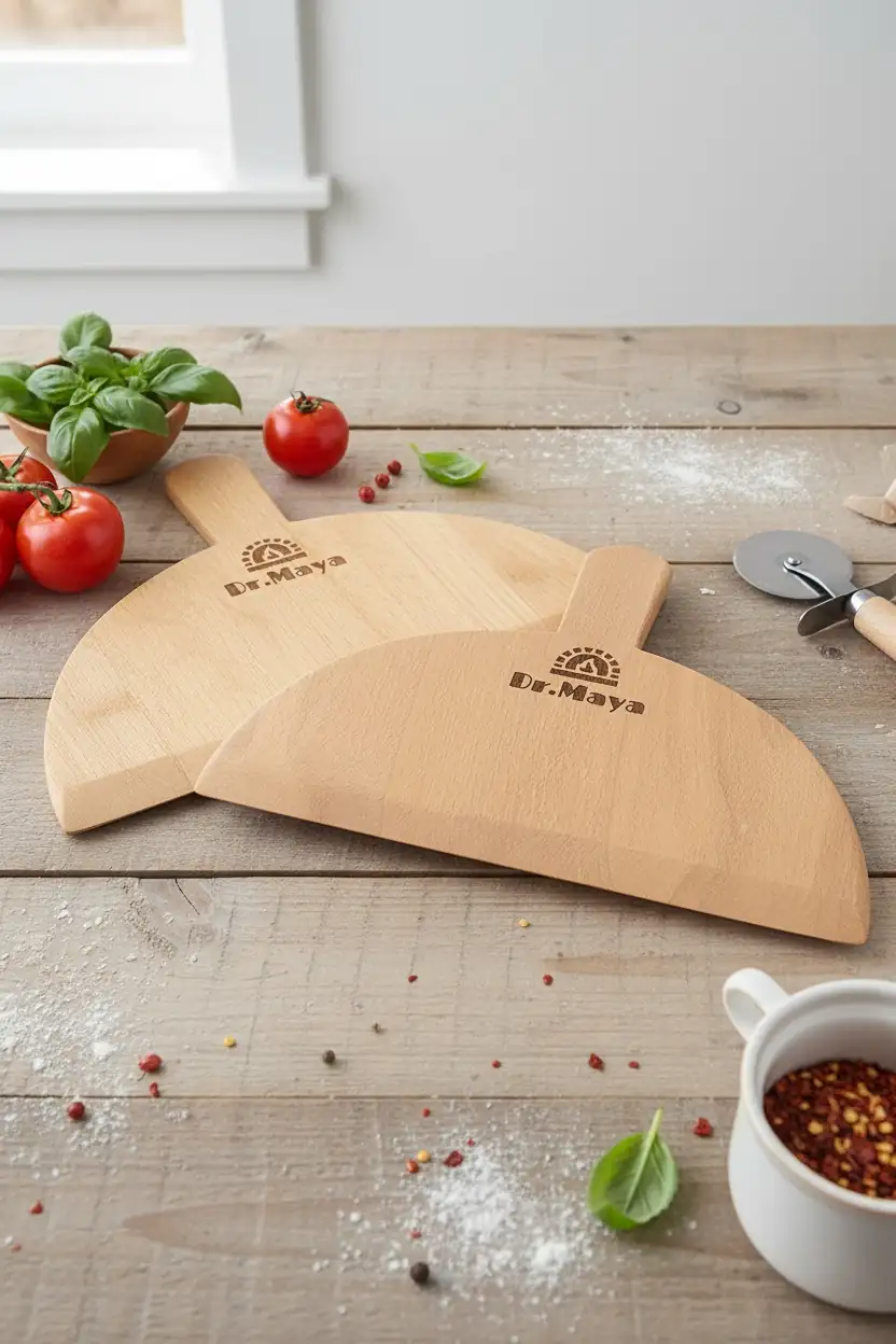 Taş Fırın Uyumlu 2'li Pizza Kürekleri