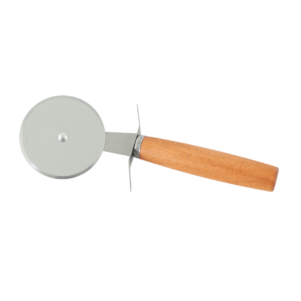 Wooden Handle Practical Pizza Cutter