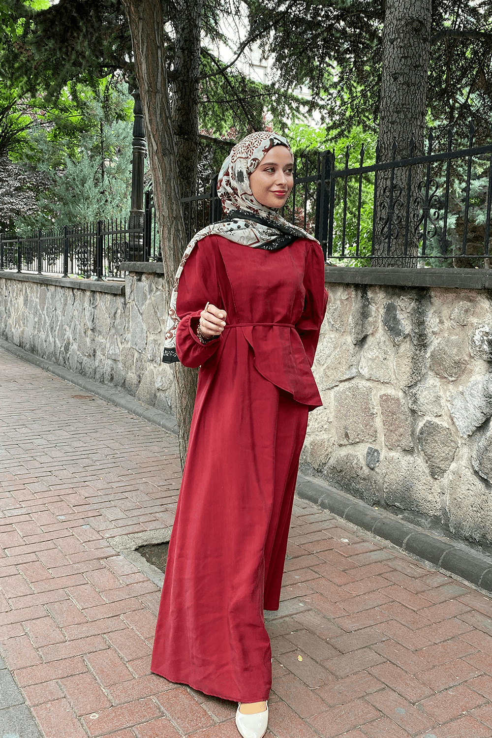 PETUNYA ASİMETRİK ELBİSE