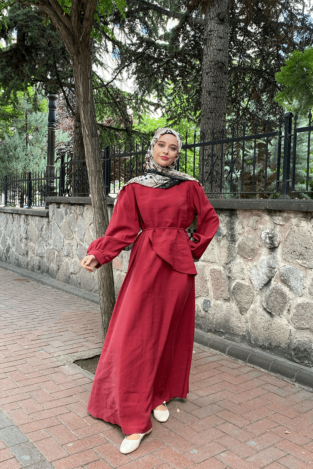 PETUNYA ASİMETRİK ELBİSE