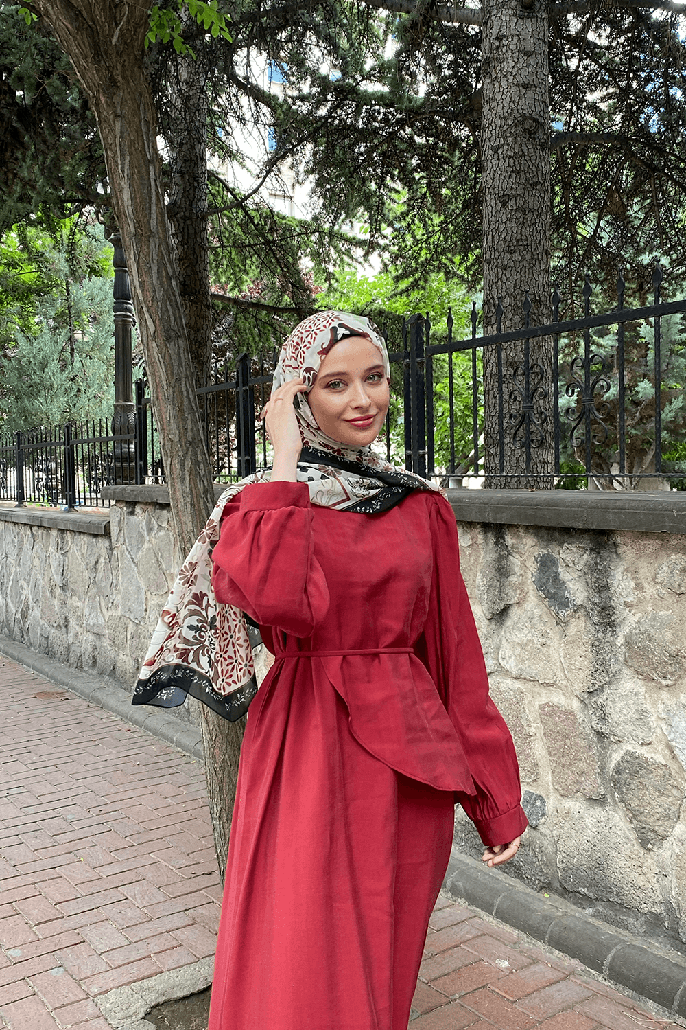 PETUNYA ASİMETRİK ELBİSE