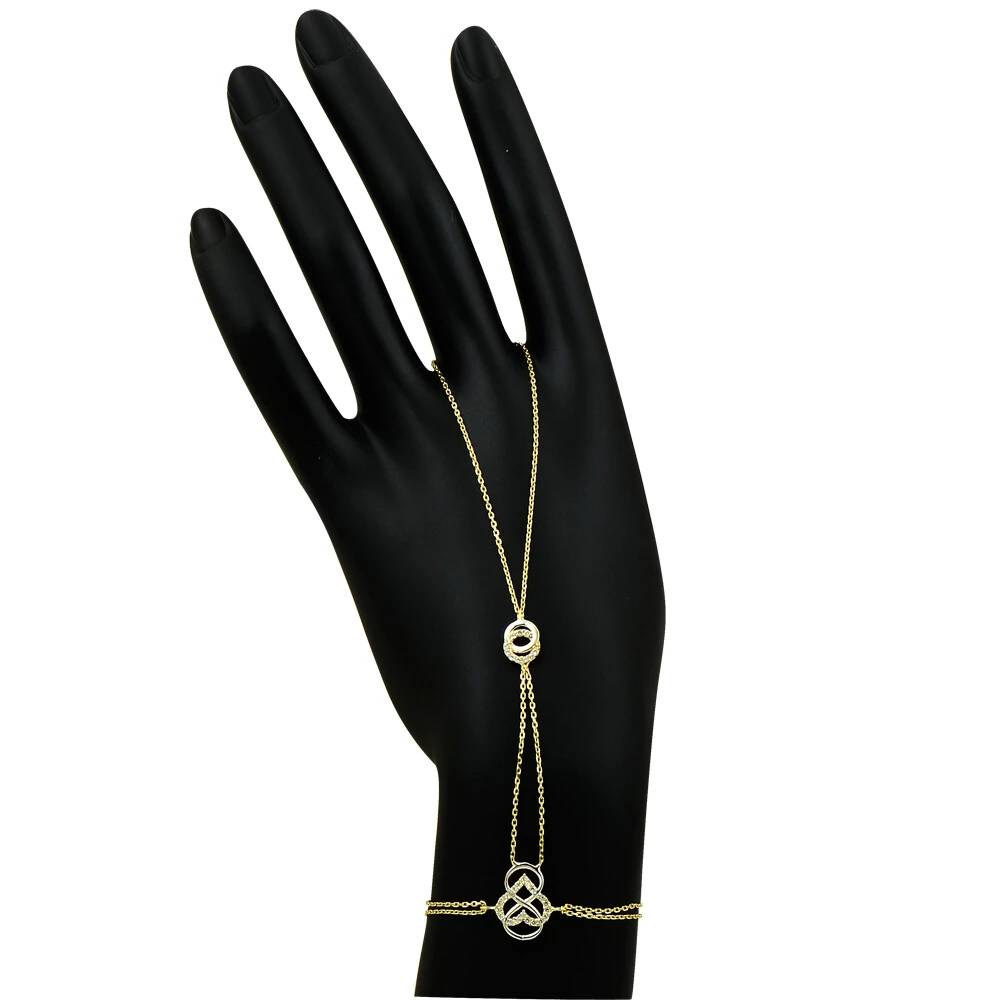 14 Ayar Düğüm Motifli Altın şahmeran