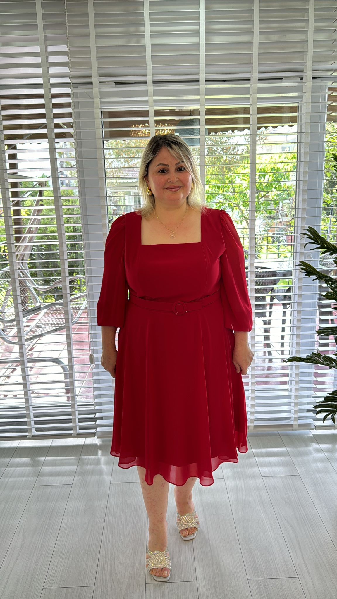 Nazlı Şifon Elbise 