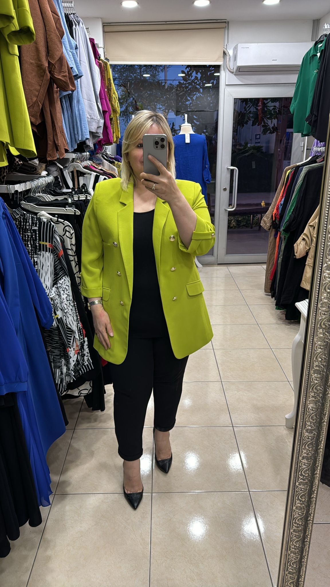 3 Düğmeli Blazer Ceket