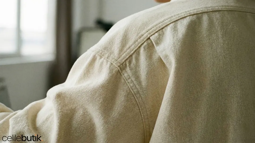 Düşük omuzlu büyük beden oversize gömlek kesimi