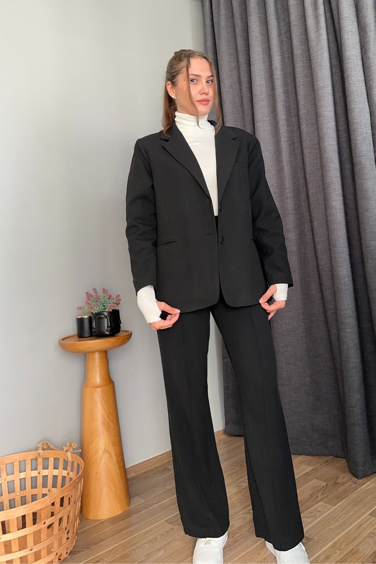 Oversize Premium Blazer Ceket