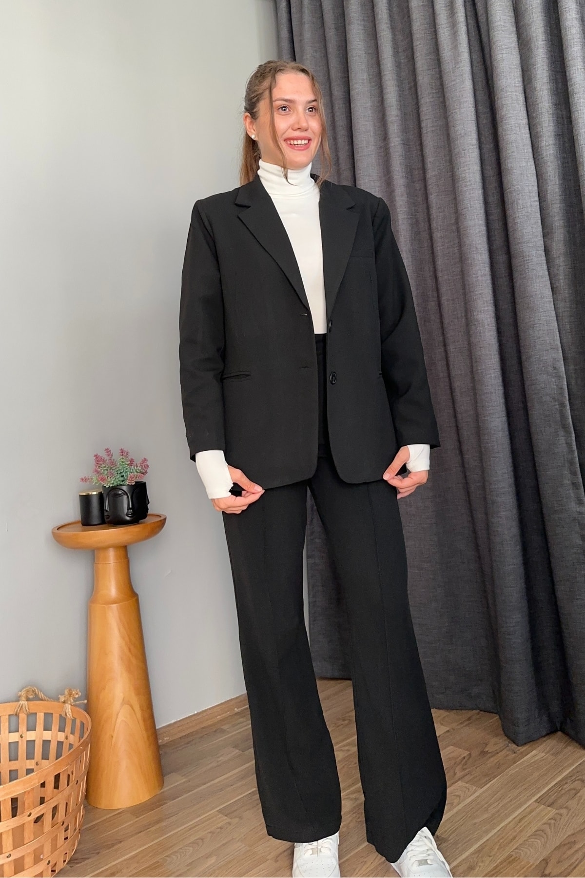 Oversize Premium Blazer Ceket