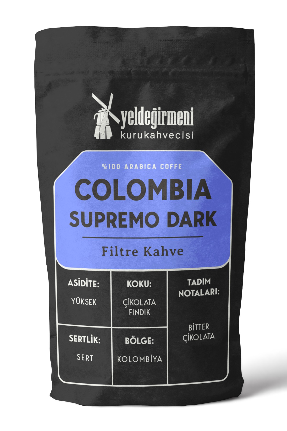 Colombiya Supremo Dark Filtre Kahve