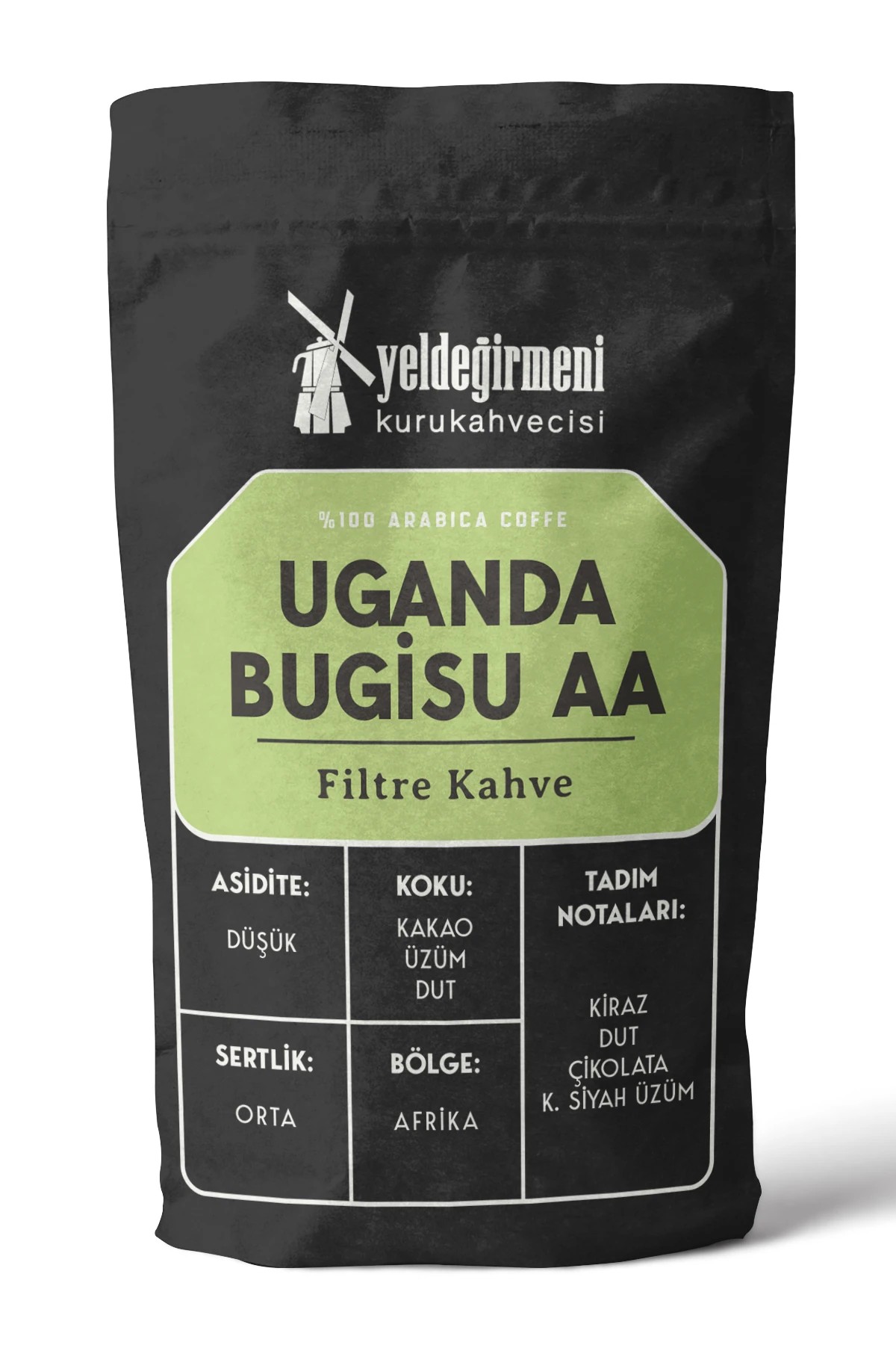 3'lü Uganda Bugisu AA Filtre Kahve 3 x 250 gr Avantajlı Paket