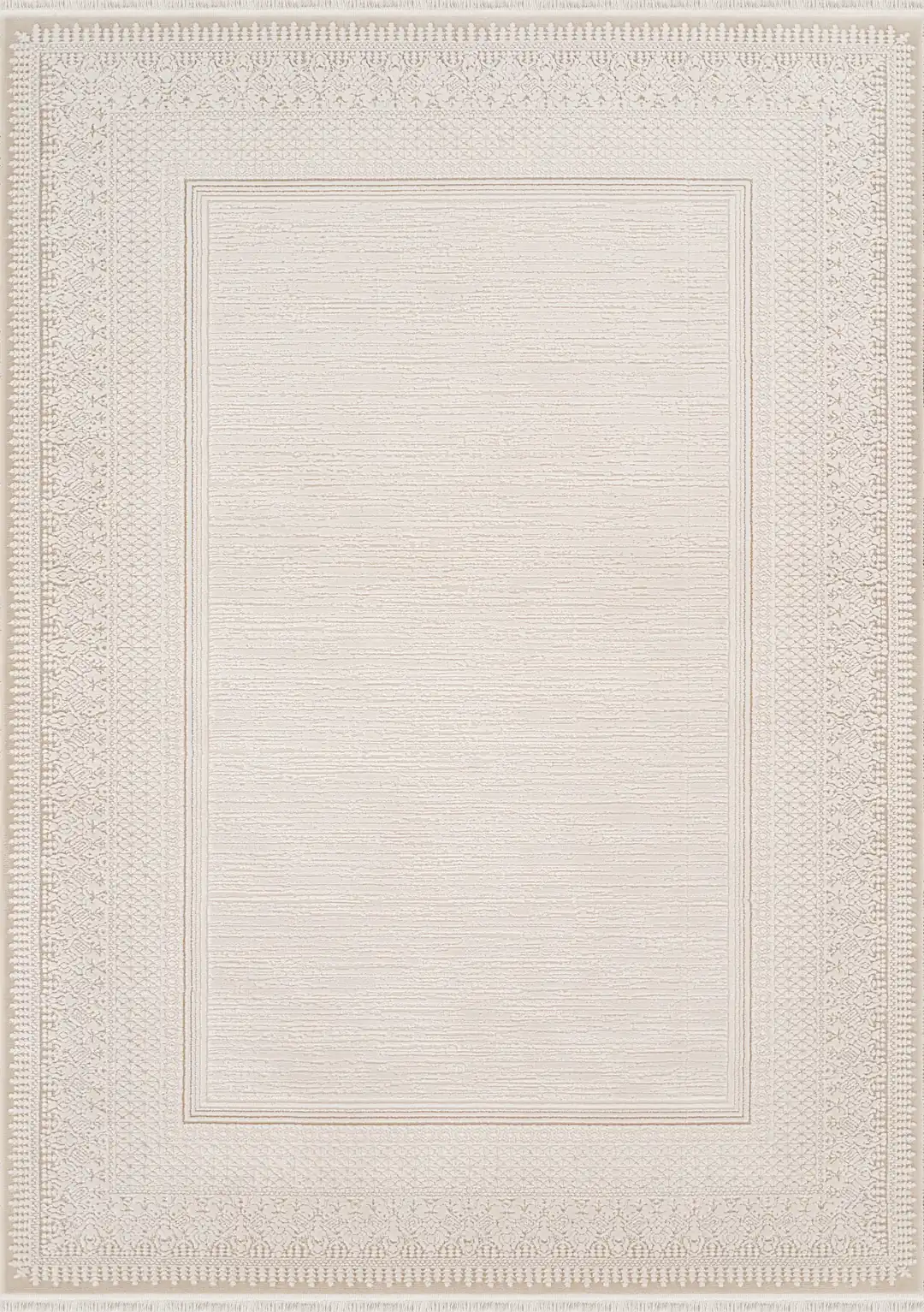 Allegra 00218A Beyaz Gri 160x230 Dikdörtgen Tam Halı