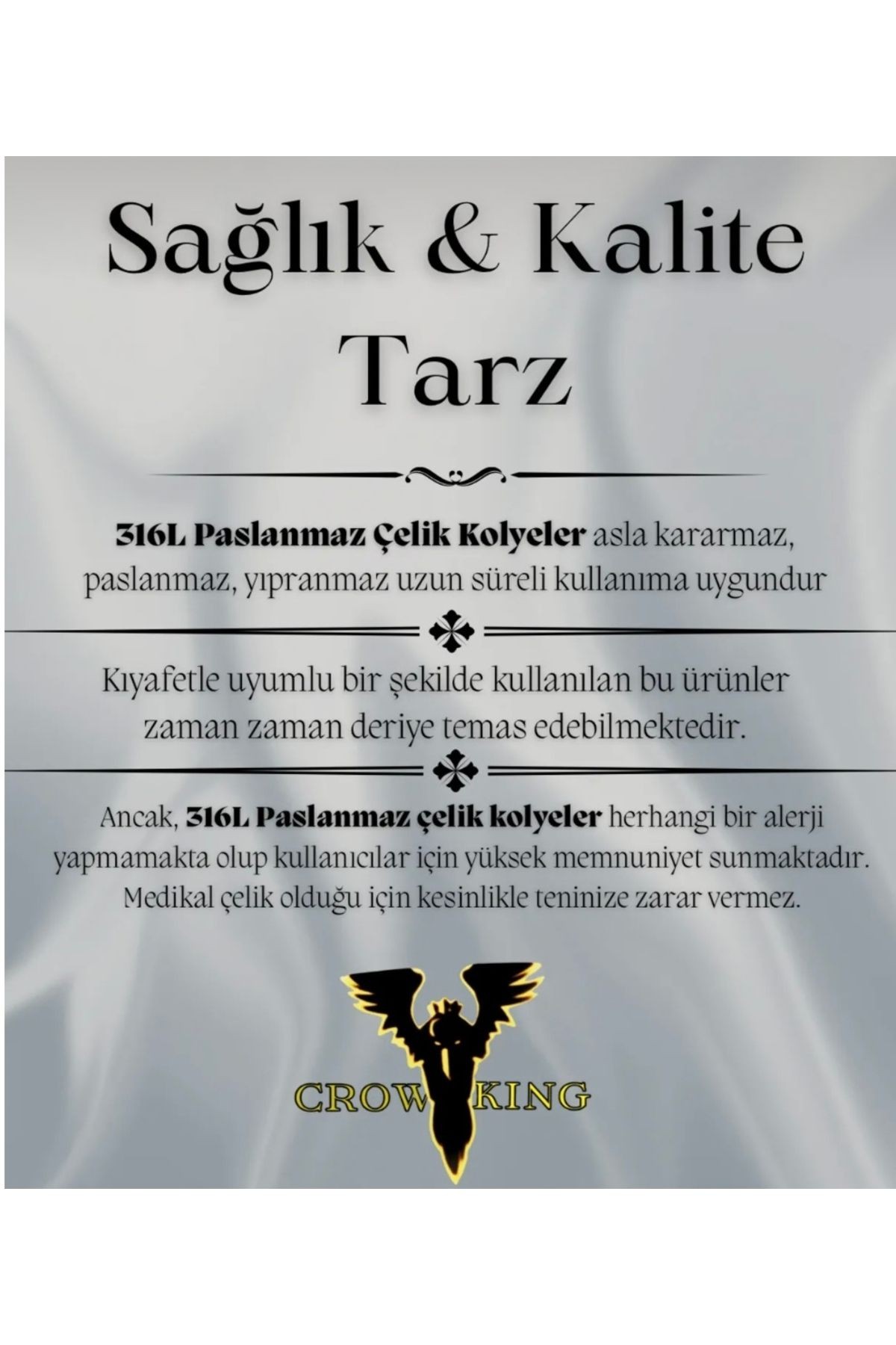 Kararmaz Solmaz Tamamen Çelik Kar Tanesi Küpe