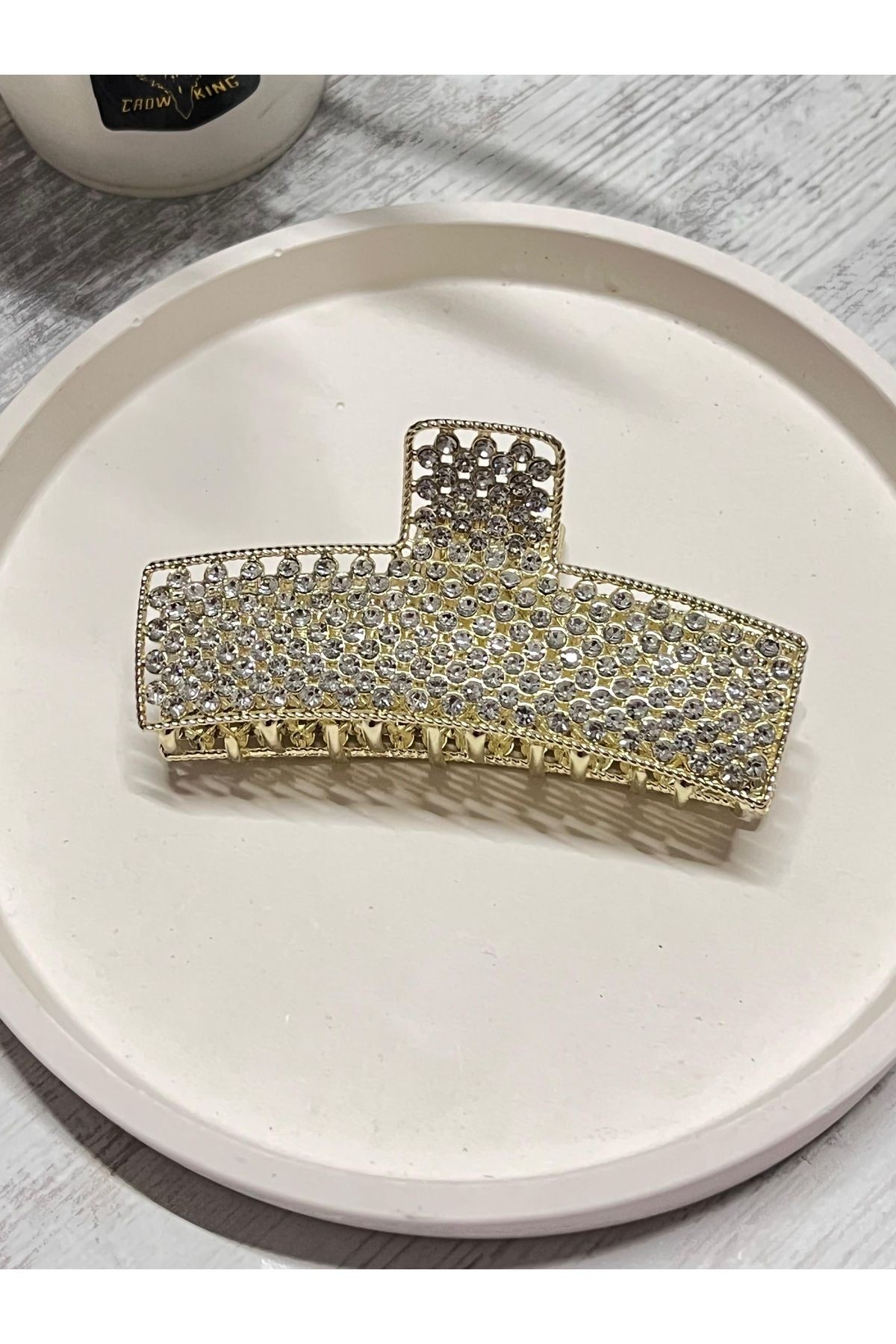 Taşlı Metal Mandal Toka