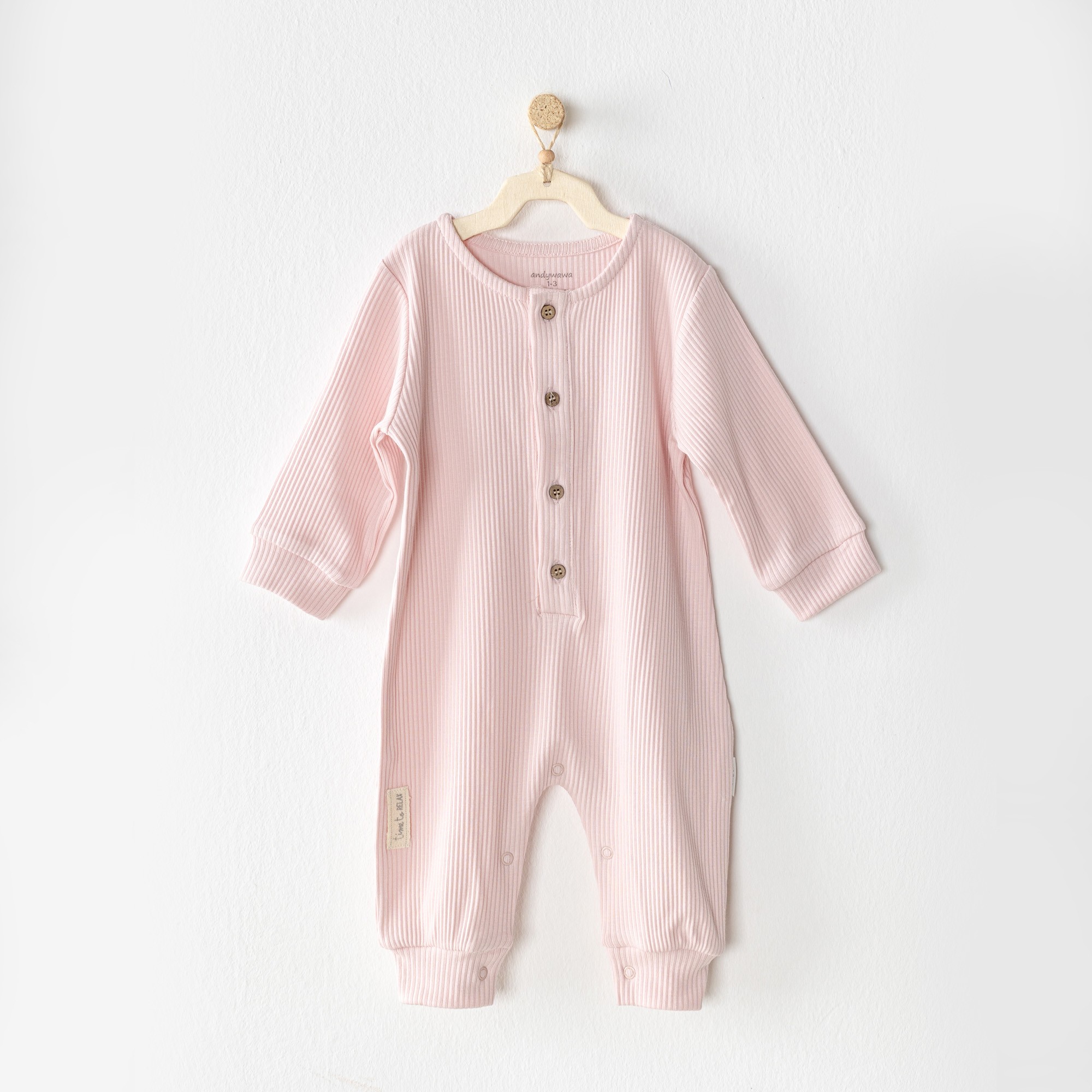 BEBEK TULUM ROMPER MODAL - PINK