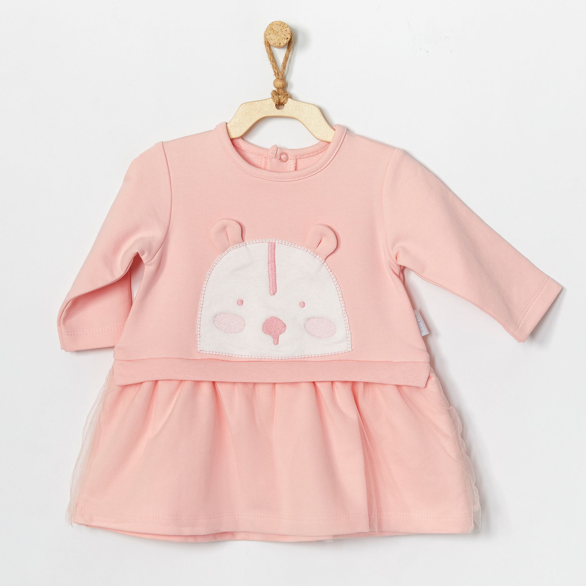 BEBEK ELBİSE DRESS STREET STYLE - PINK
