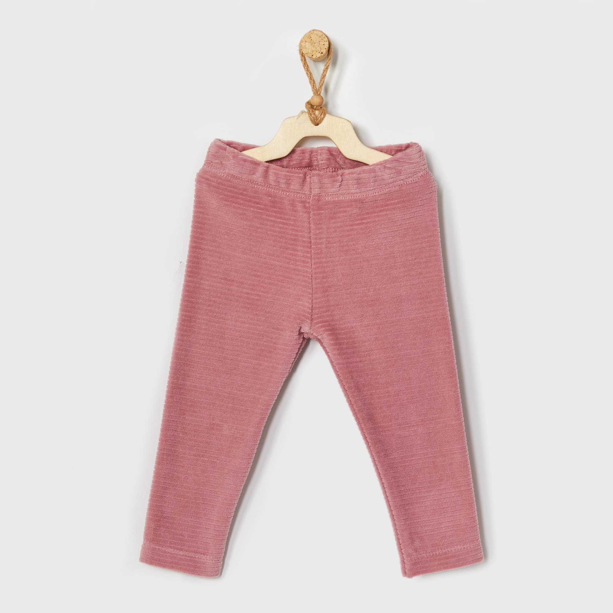 BEBEK PANTOLON PANTS VELVET STREET STYLE - DARK PINK