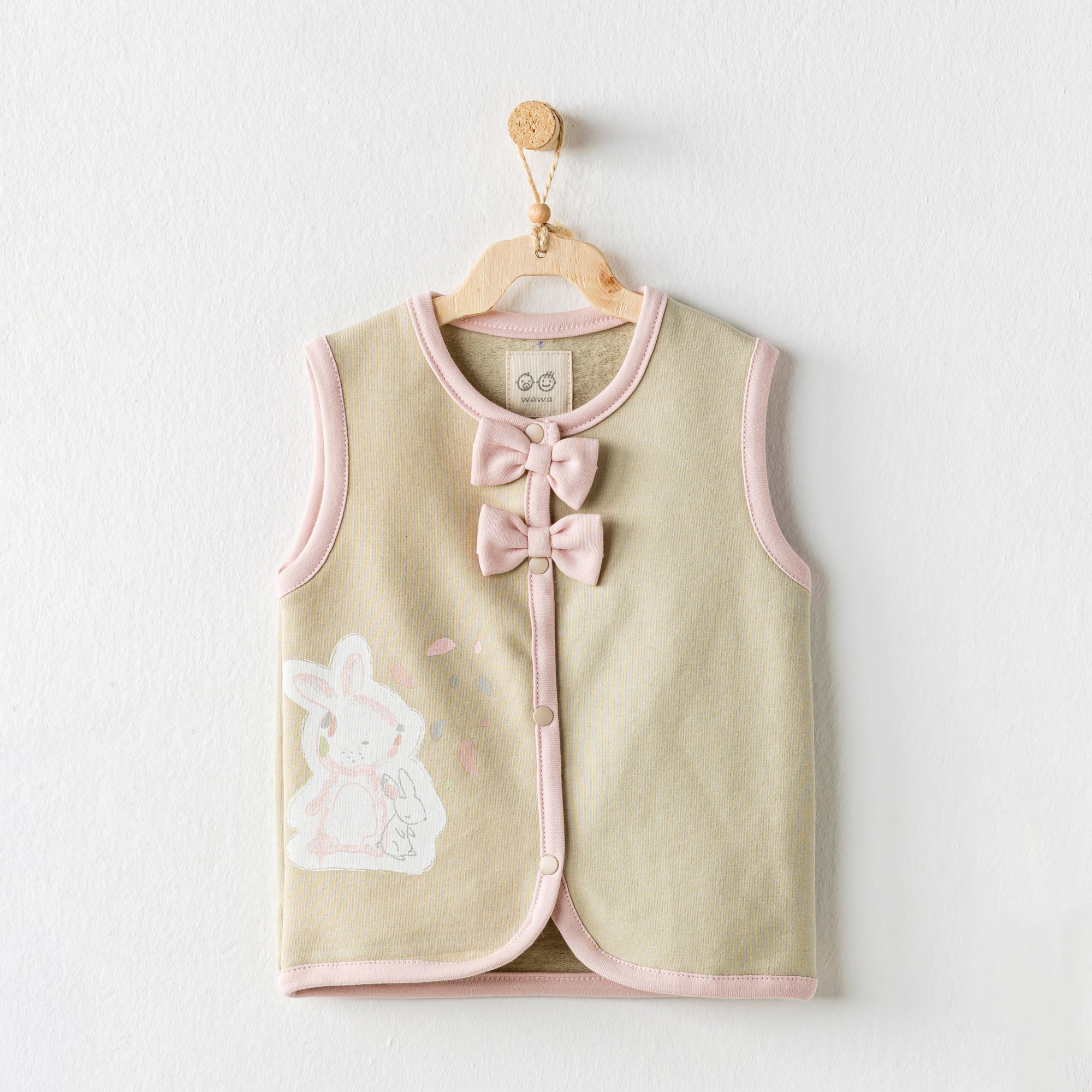 BEBEK YELEK VEST BABY CASUAL - KHAKI