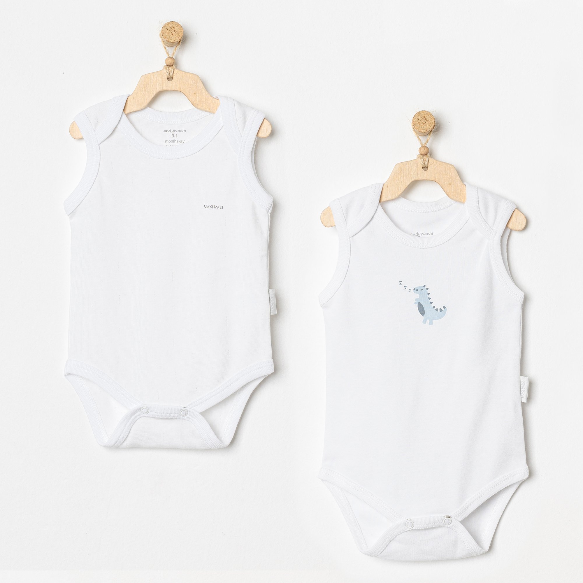 BEBEK BODY 2 PCS TANK BODY BASIC - WHITE