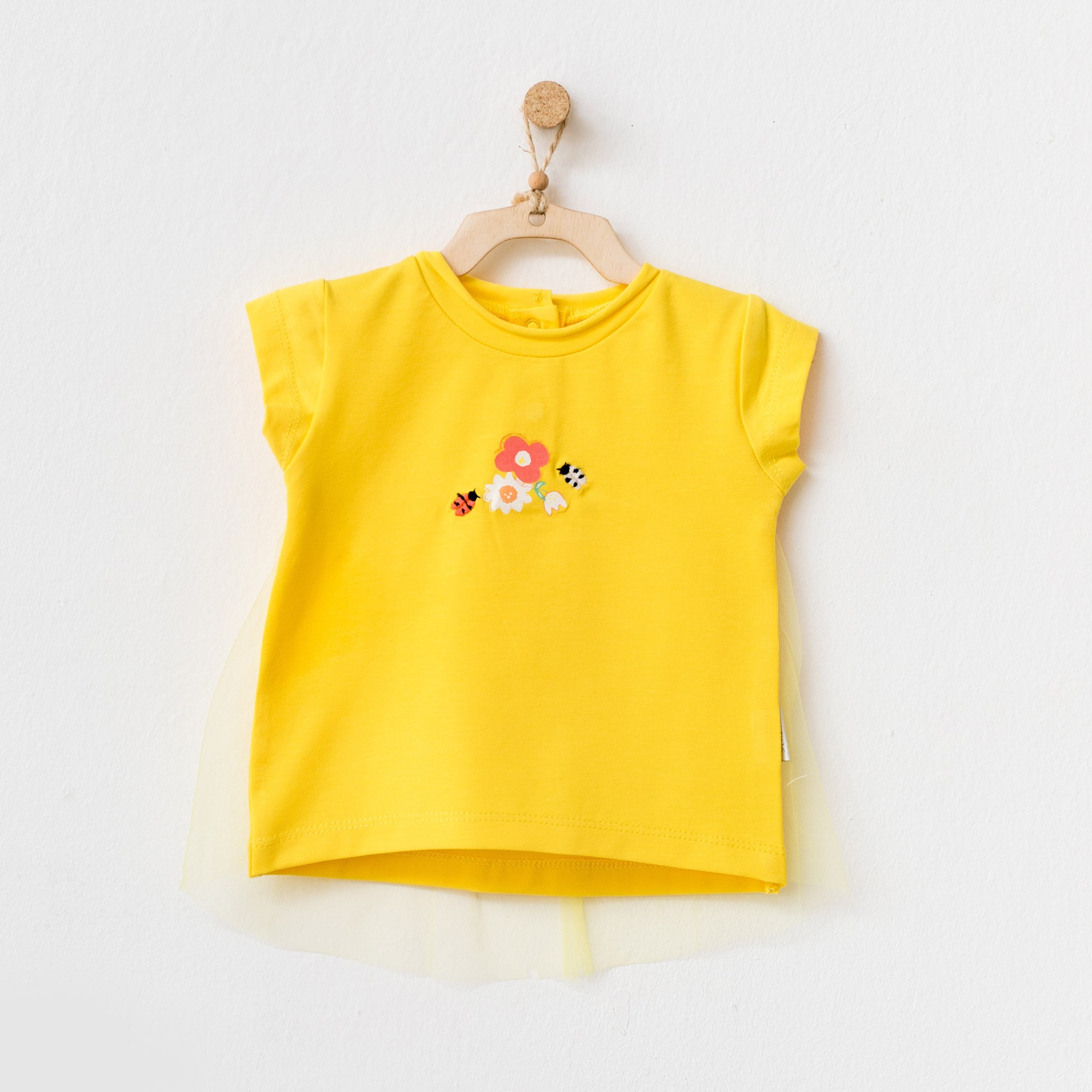 BEBEK TSHIRT HELLO SUNSHINE - YELLOW
