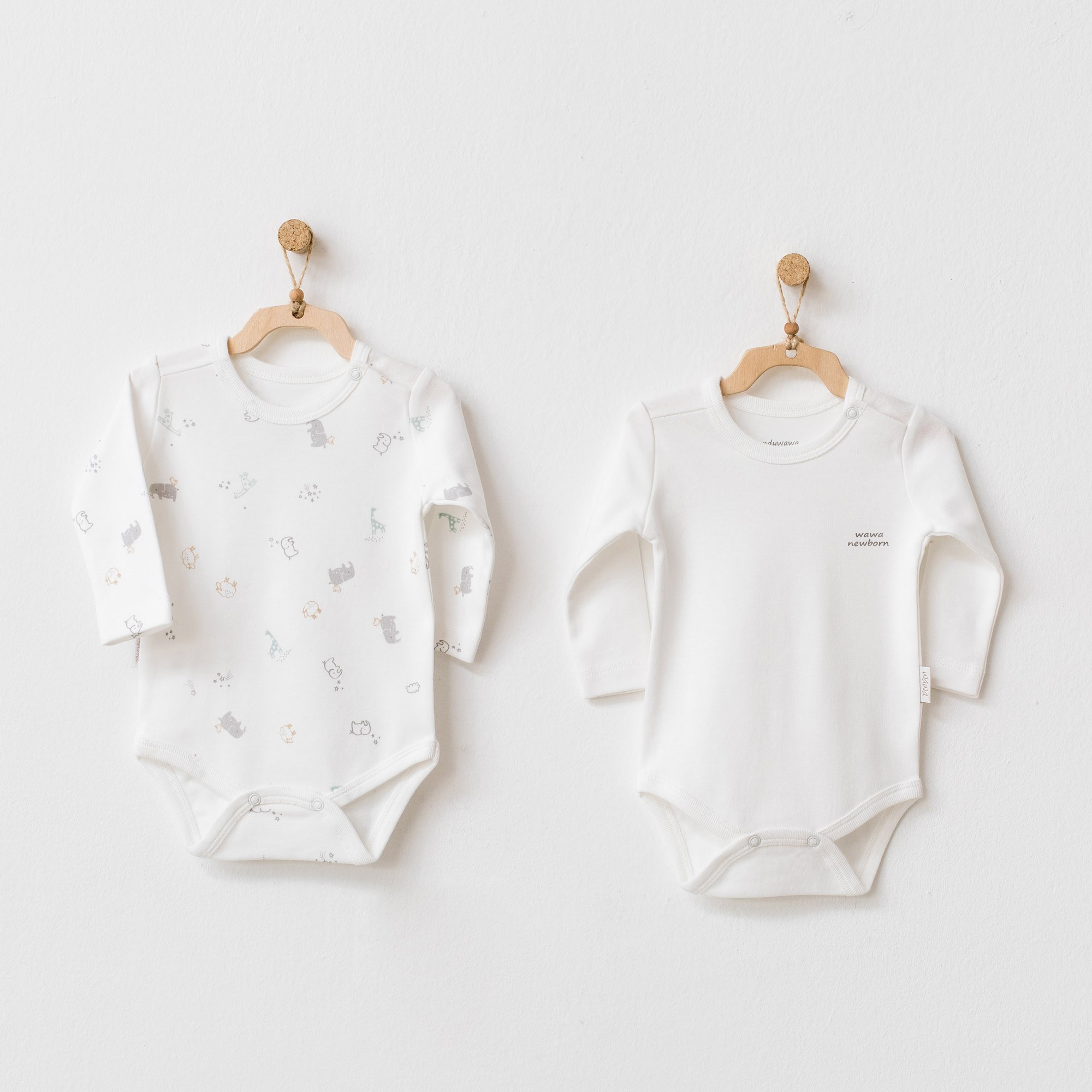 BEBEK BODY 2 PCS BODY LONG SLEEVE %100 Organic Cotton GOTS

 THE ZOO S BALBOA - ECRU
