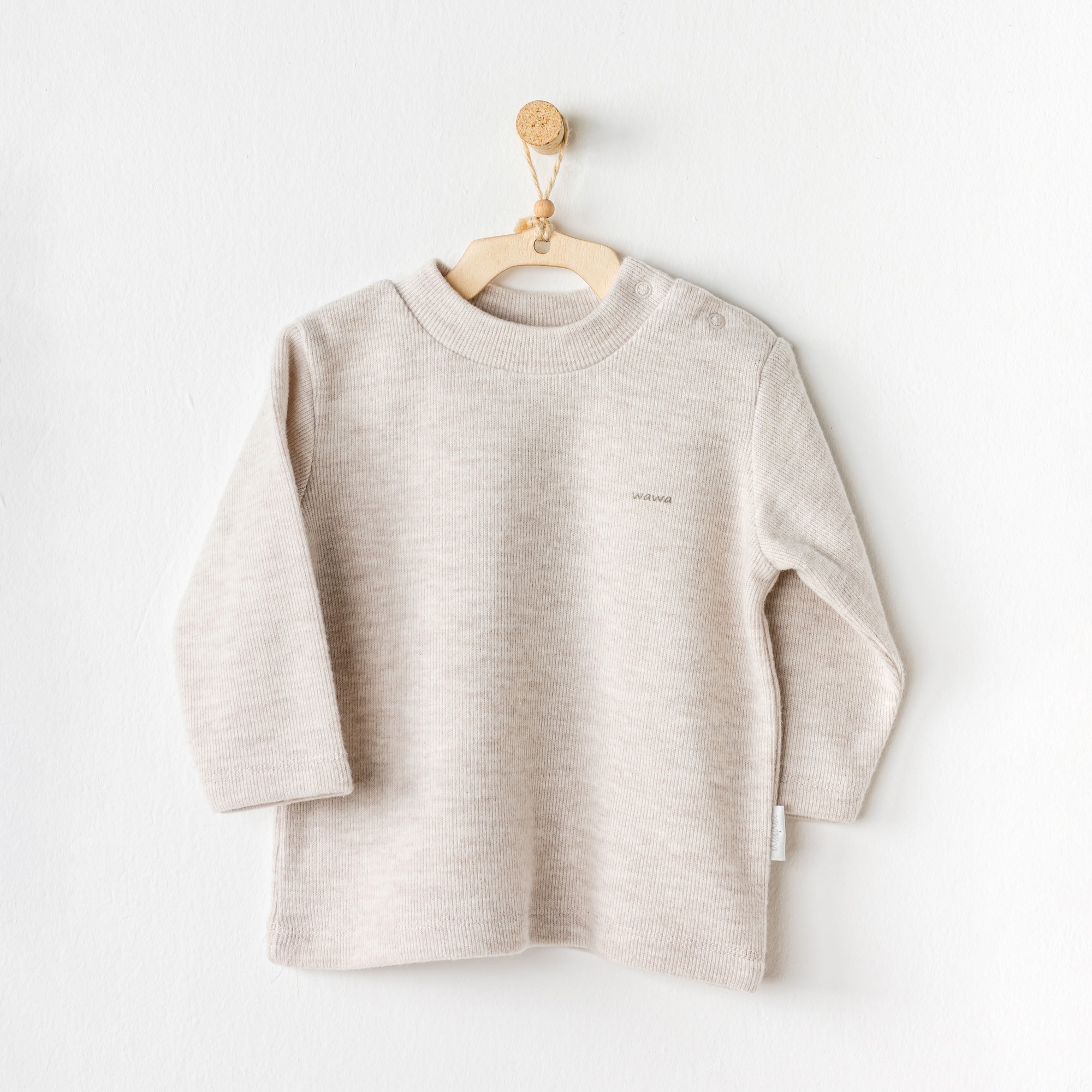 BEBEK TSHIRT BASIC - BEIGE MELANGE
