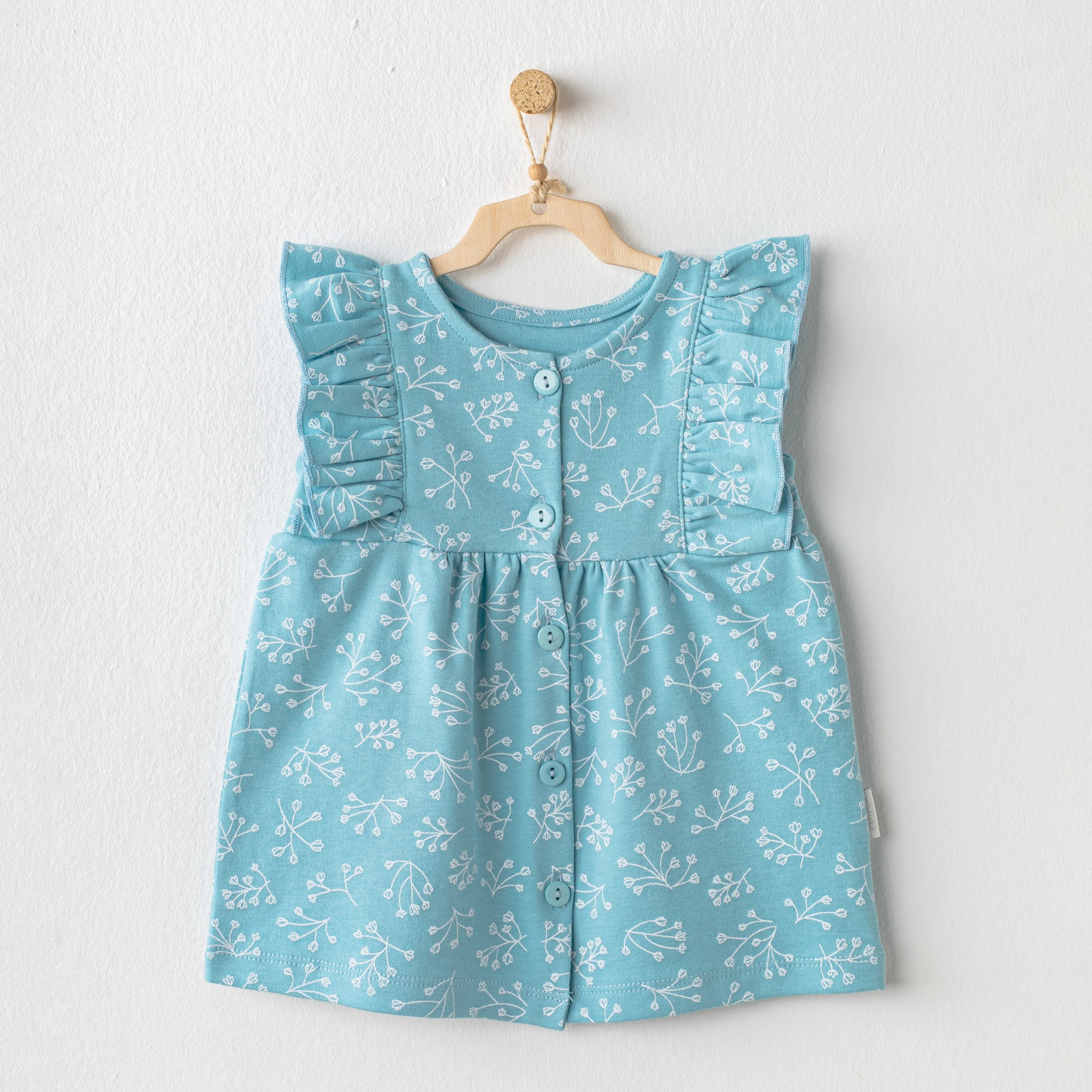 BEBEK ELBİSE DRESS  LOVE HOLIDAYS - BLUE