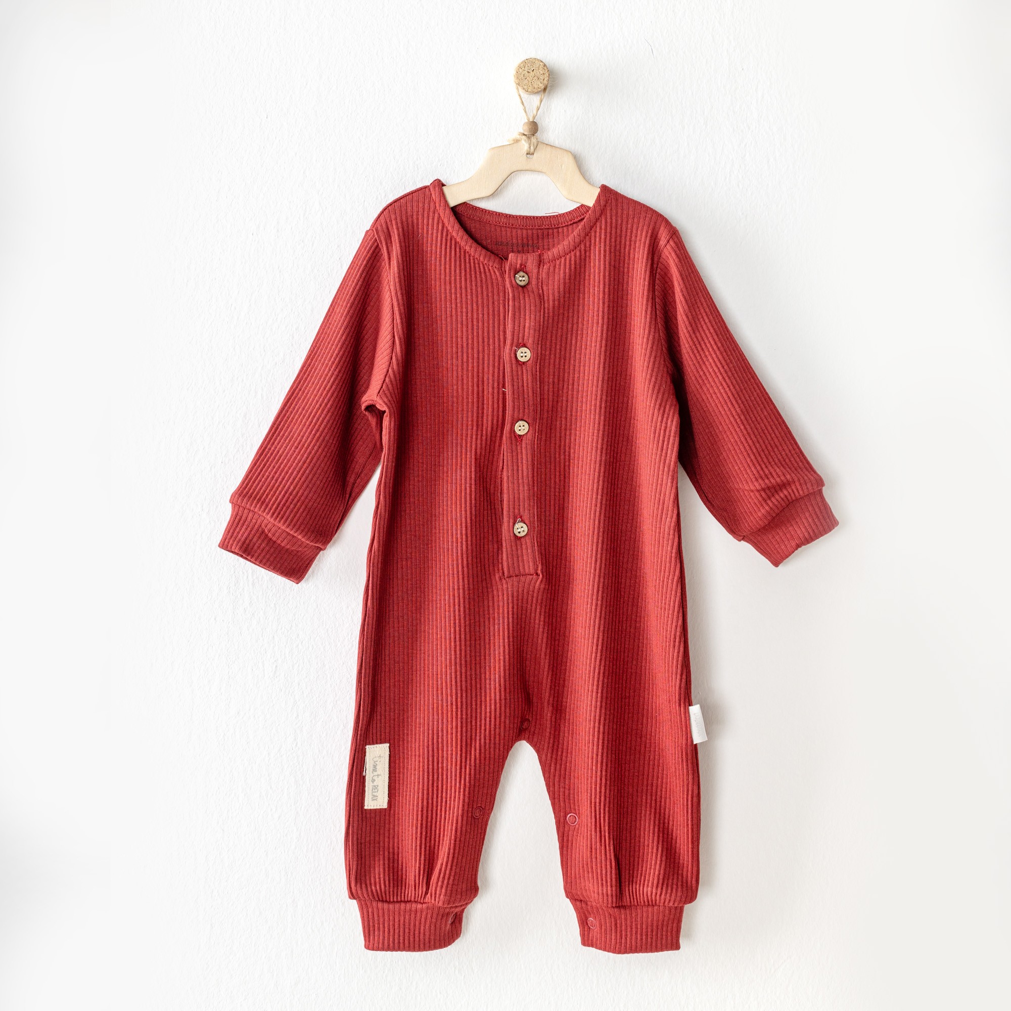 BEBEK TULUM ROMPER MODAL - BURGUNDY