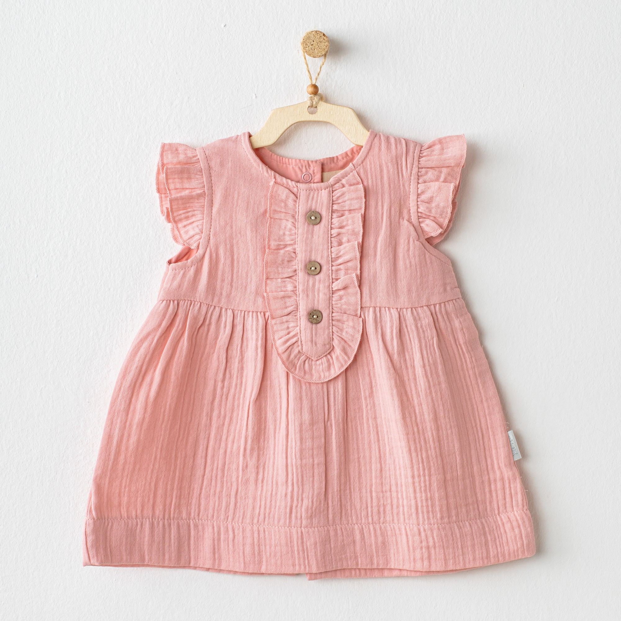 BEBEK ELBİSE DRESS  LOVE HOLIDAYS - PINK