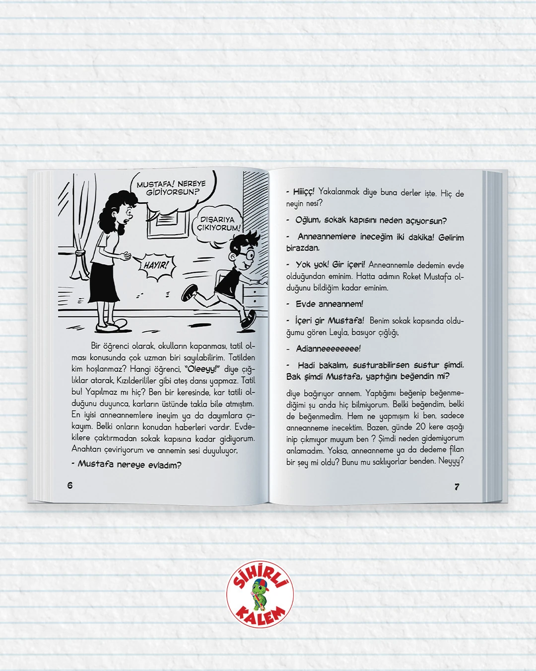 Roket Mustafa'nın Serüvenleri (5 Kitap+ Değerlendirme Testi)