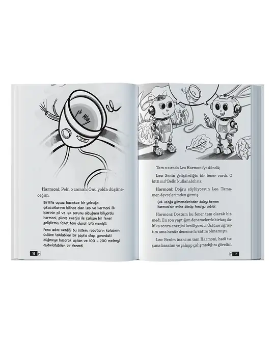 Leo ve Harmoni'nin Maceraları - Kaçak Akım Komedyası iç sayfa