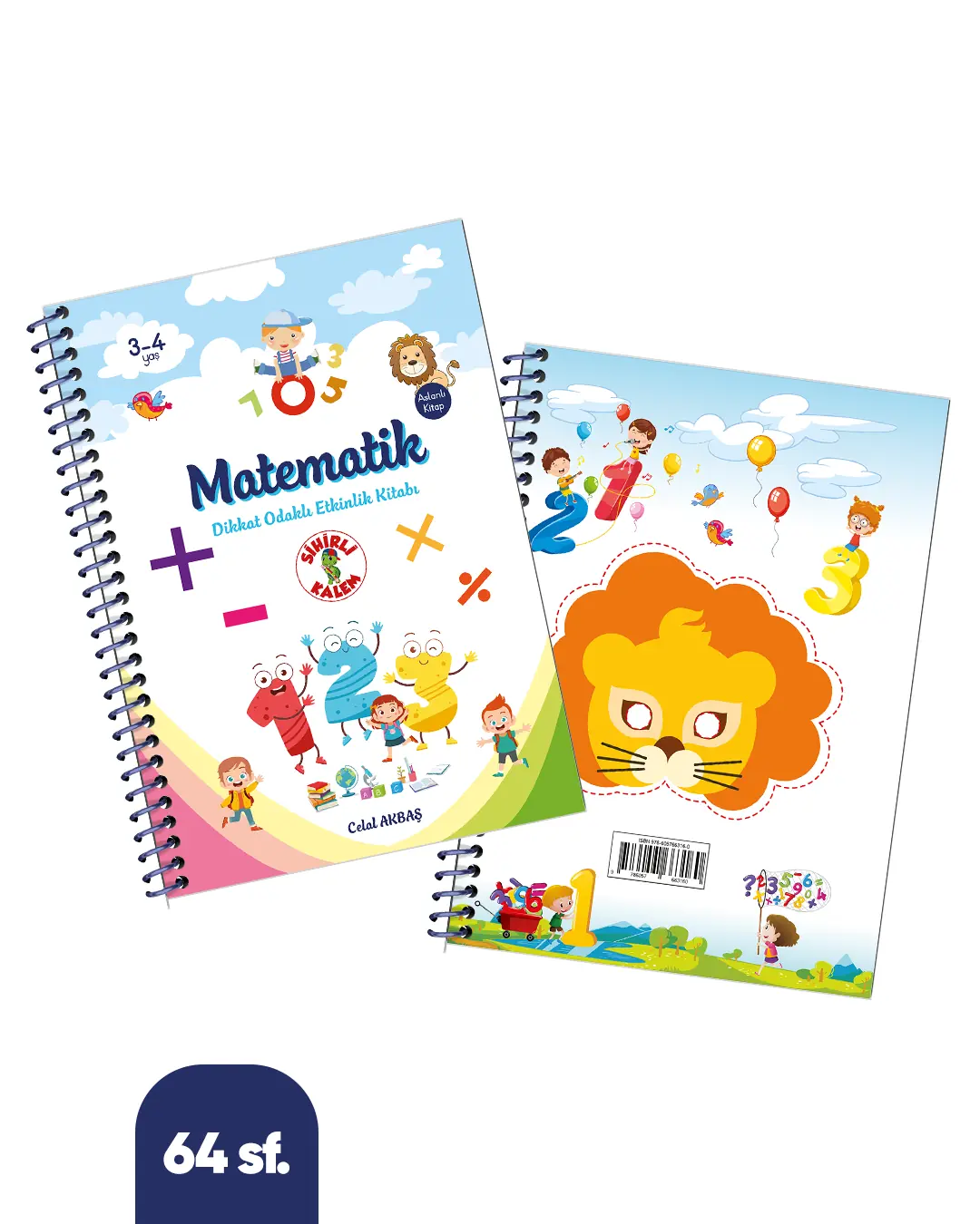 Matematik ; Dikkat Odaklı Etkinlik Kitabı kitap kapağı