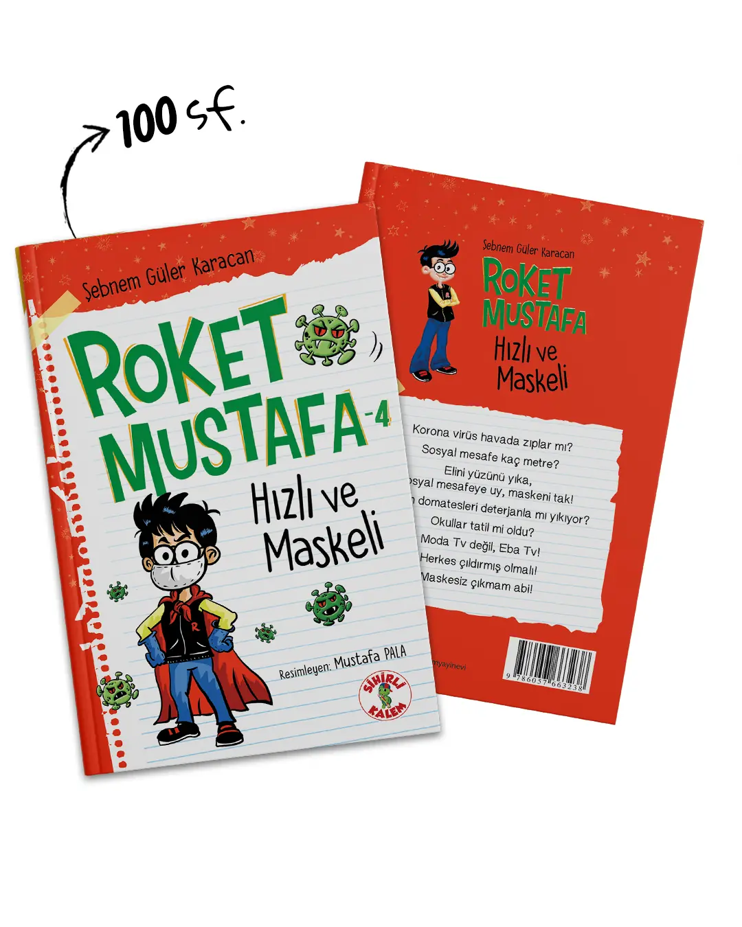 Roket Mustafa - 4 - Hızlı ve Maskeli kitap kapağı