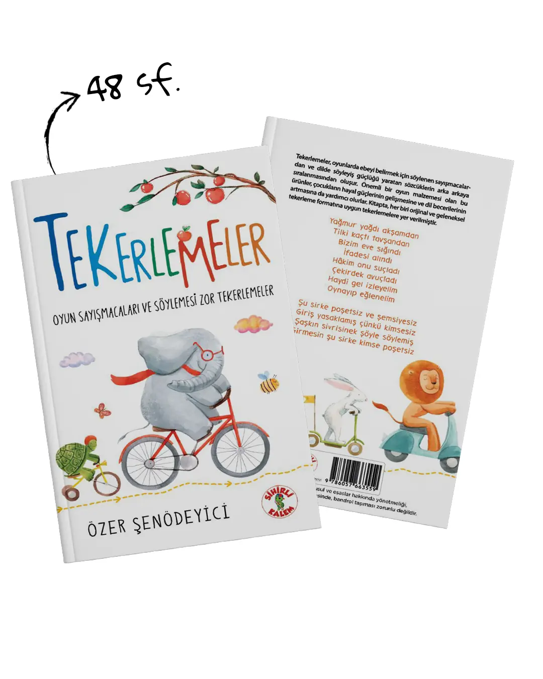 Tekerlemeler - Oyun Sayışmacaları ve Söylemesi Zor Tekerlemeler kitap kapağı