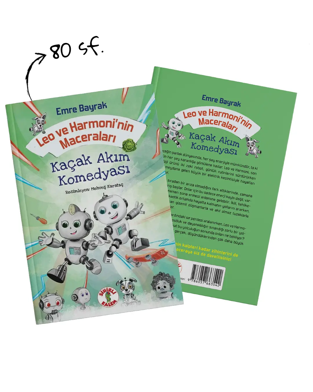 Leo ve Harmoni'nin Maceraları - Kaçak Akım Komedyası kitap kapağı
