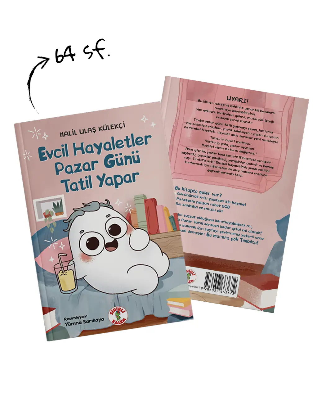 EVCİL HAYALETLER PAZAR GÜNÜ TATİL YAPAR kitap kapağı