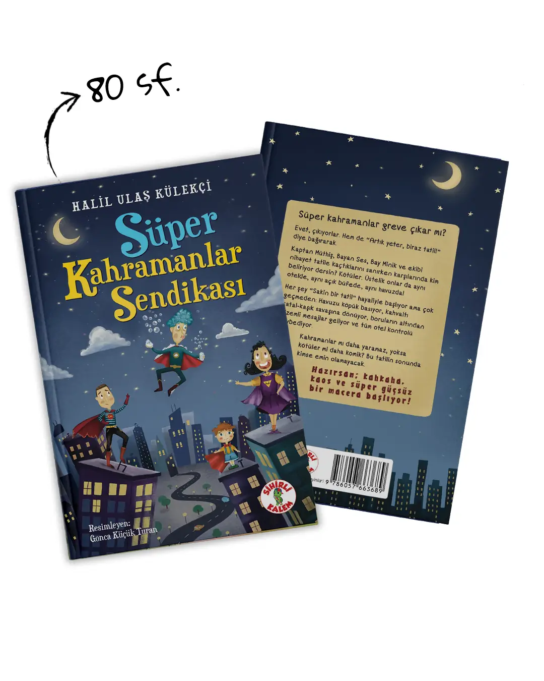 Süper Kahramanlar Sendikası kitap kapağı