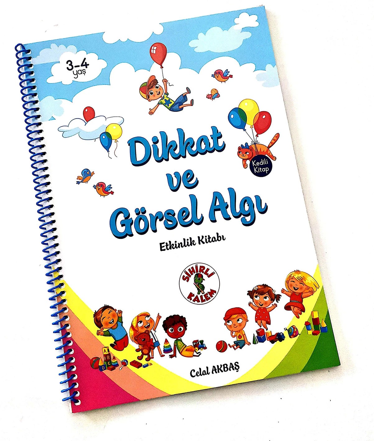 Dikkat ve Görsel Algı - Dikkat Odaklı Etkinlik Kitabı 3-4 yaş