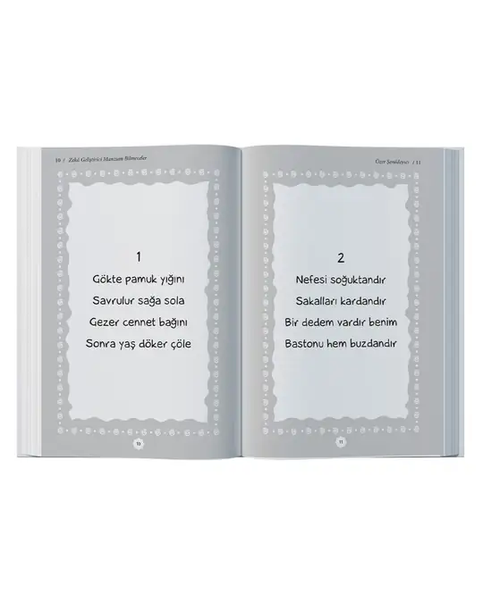Zeka Geliştirici Bilmeceler iç sayfa