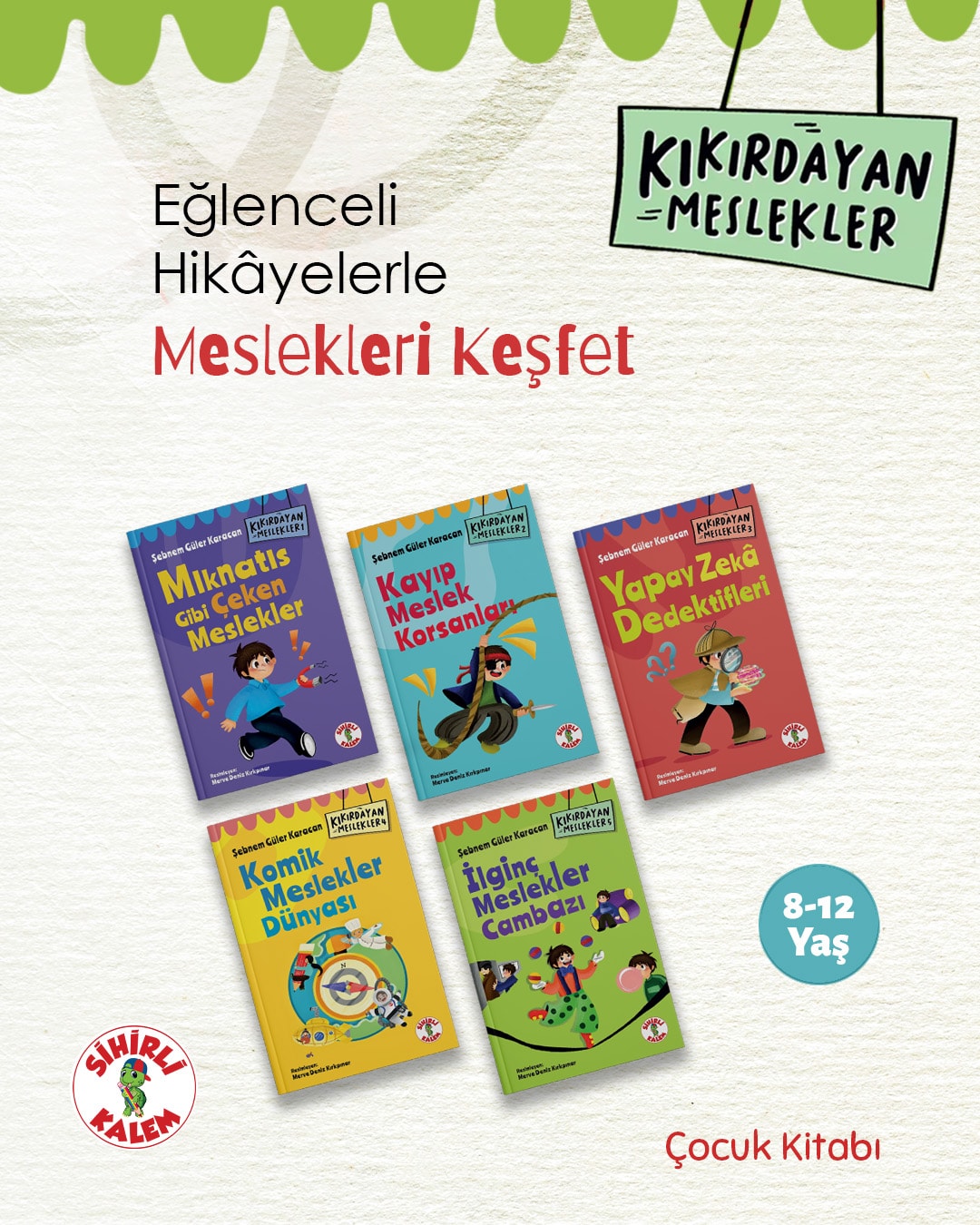 Kıkırdayan Meslekler Hikaye Seti - 5 Kitap