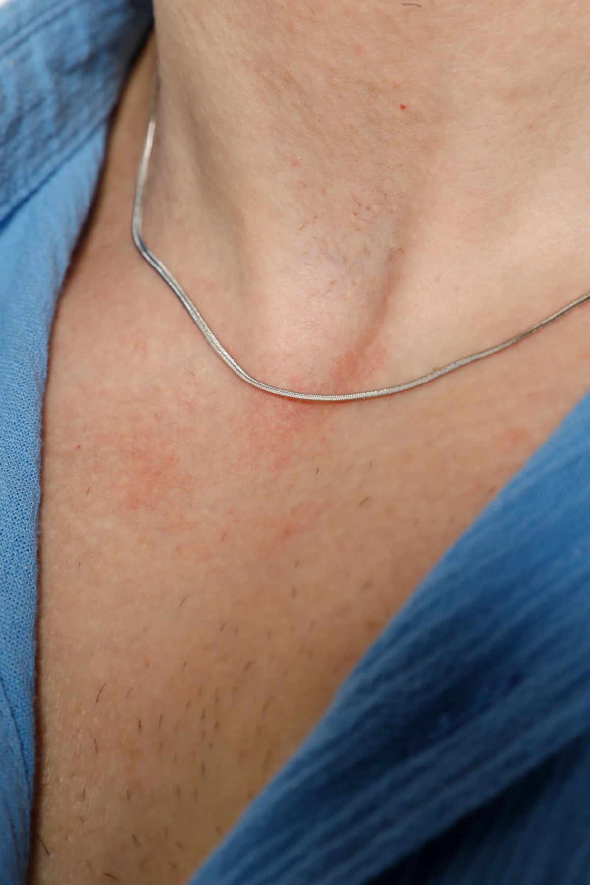 Samwise Erkek Gümüş Renk Çelik Kolye