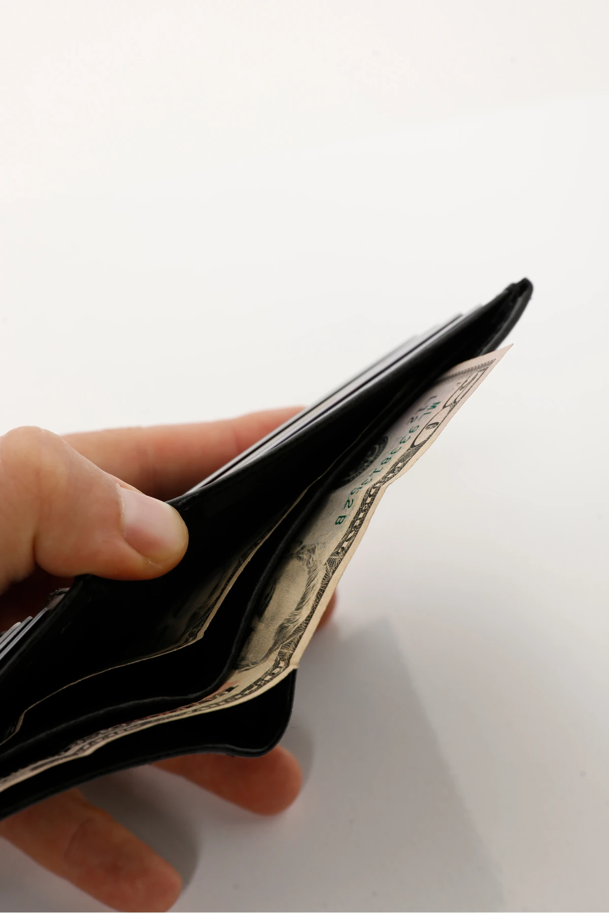 Erkek Siyah Vegan Deri Yatay Spor Cüzdan & Kartlık