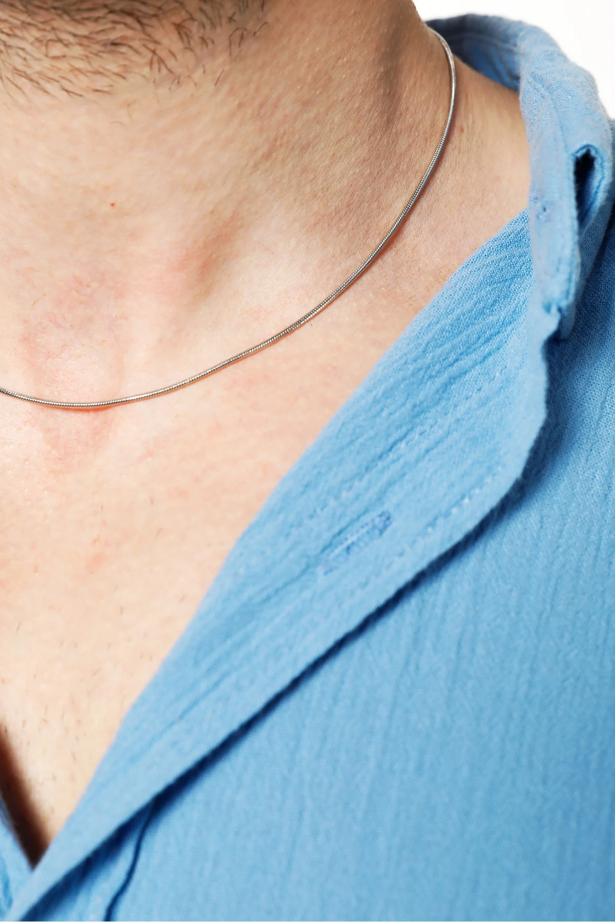 Drogo Erkek Gümüş Renk Paslanmaz Çelik Kolye