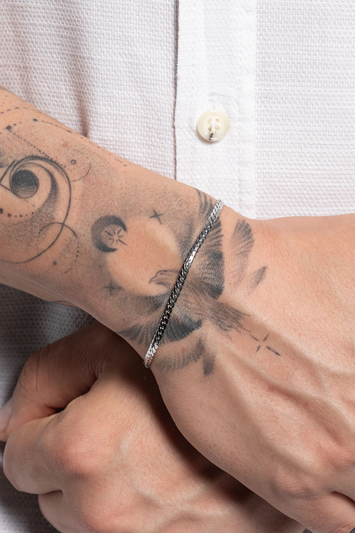 Bofur Premium Erkek Paslanmaz Çelik Snake Bileklik – Güçlü Ve Zarif Stil